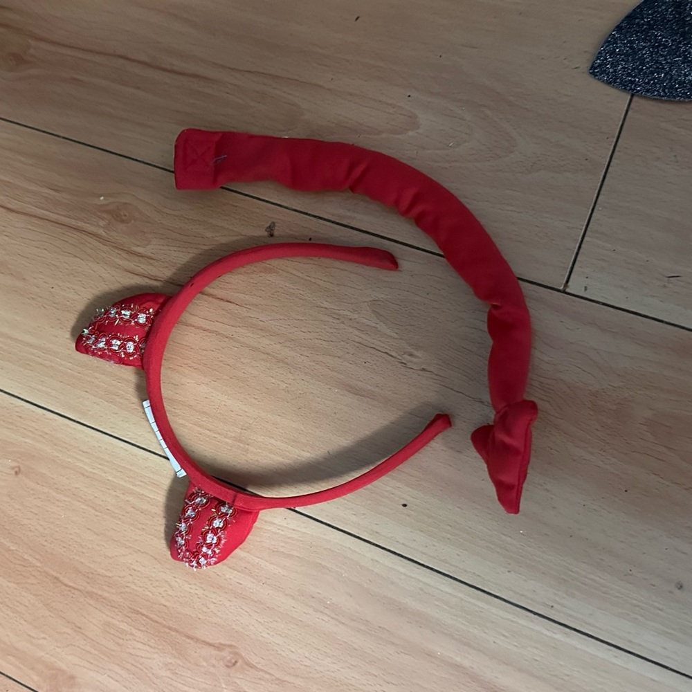 Devil ears and tail